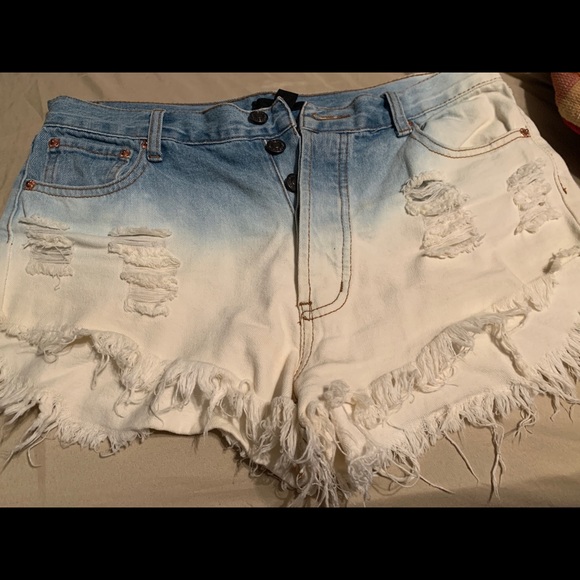 Jean shorts - Picture 1 of 2